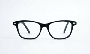 Shiny Black Acetate Eyeglass