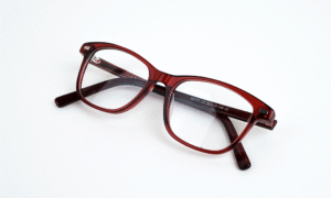 Acetate Square Maroon Eyeglass