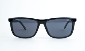Shiny Black Polarized Sunglass