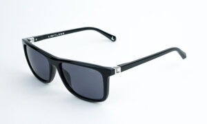 Shiny Black Polarized Sunglass