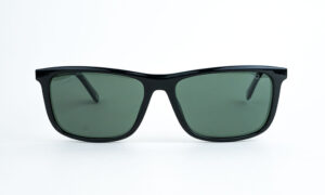 Square Black Polarized Sunglass