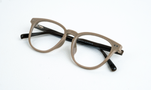 Oval Coffee Brown Eyeglass