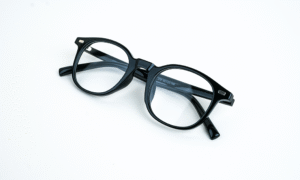 Blue Cut Black Eyeglass
