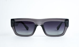 Grey Polarized Square Sunglass