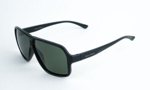 Black Polarized Aviator Sunglass