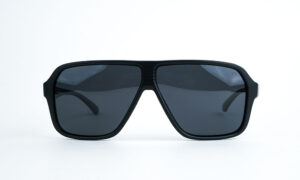 Matte Black Polarized Aviator