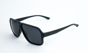 Matte Black Polarized Aviator