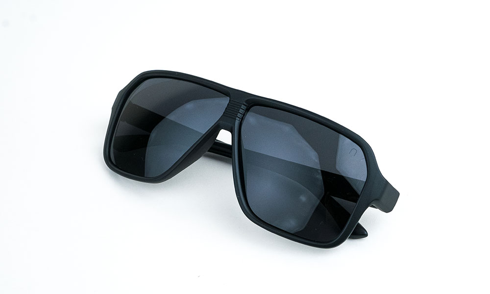 Matte Black Polarized Aviator