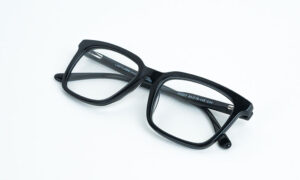 Transparent Black Acetate Eyeglass