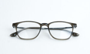 Transparent Olive Titanium Eyeglass