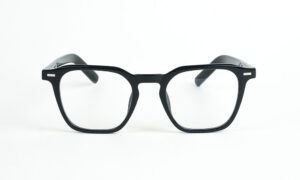 Limitless Black Square Eyeglass