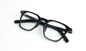 Limitless Black Square Eyeglass