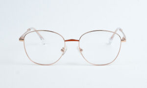 Rose Gold Metal Eyeglass