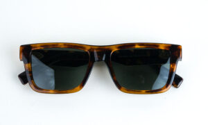 Tiger Printed Square Sunglass