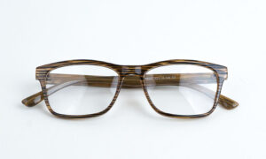 Printed Brown Black Eyeglass