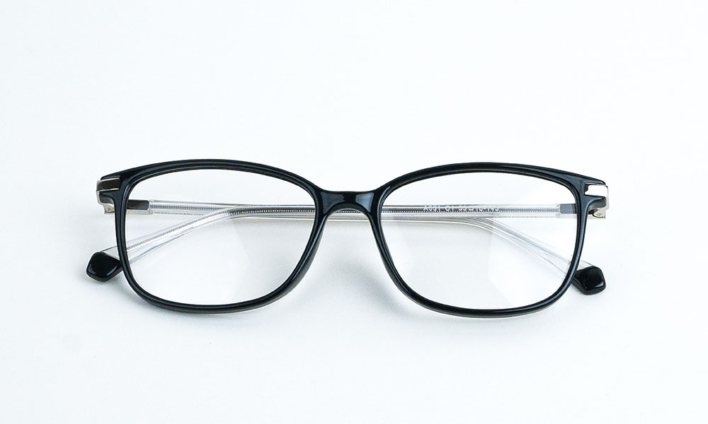Shiny Black Prescription Frame