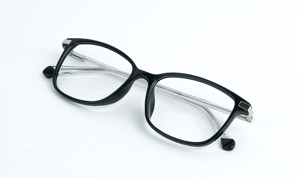 Shiny Black Prescription Frame