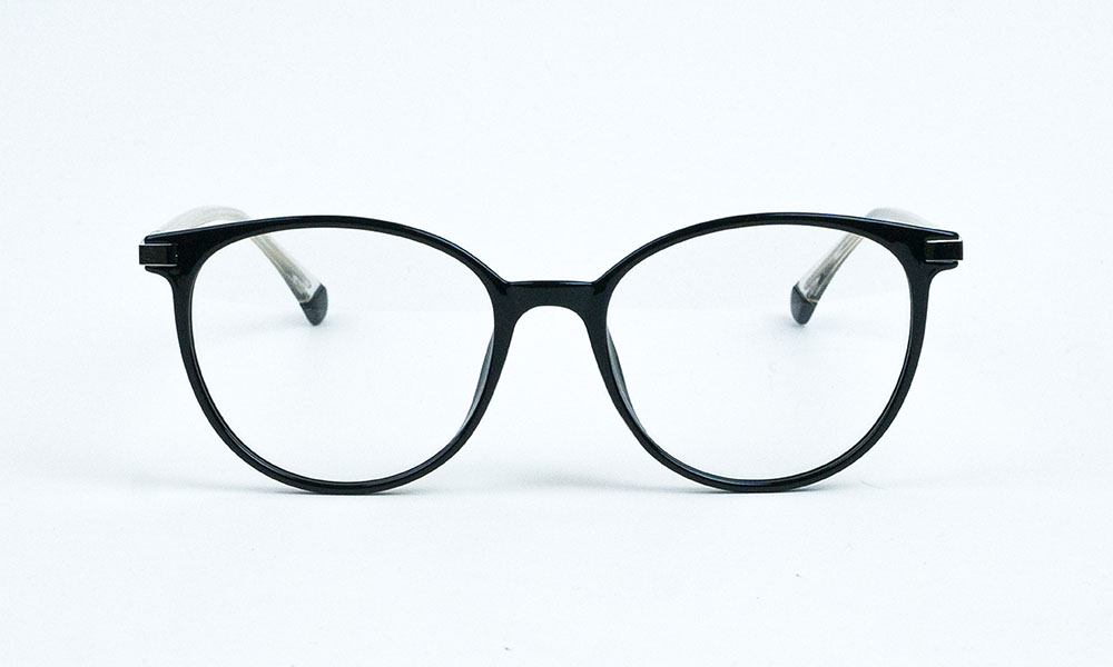 Shiny Black Prescription Frame