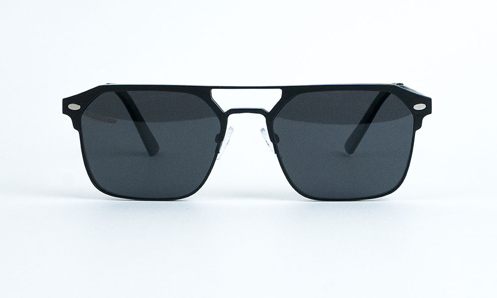 Black Magnetic Clip On Eyeglass