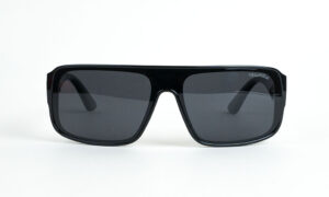 Black Sporty Polarized Sunglass