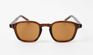 Brown Square Polarized Sunglass