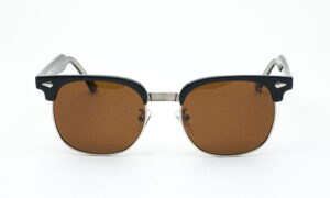 Enigma Black Silver Sunglass