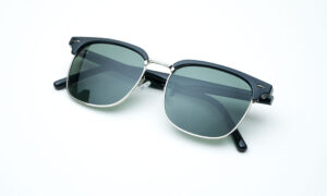 Green Lens Clubmaster Sunglass