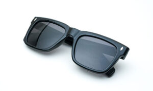 Black Square Polarized Sunglass