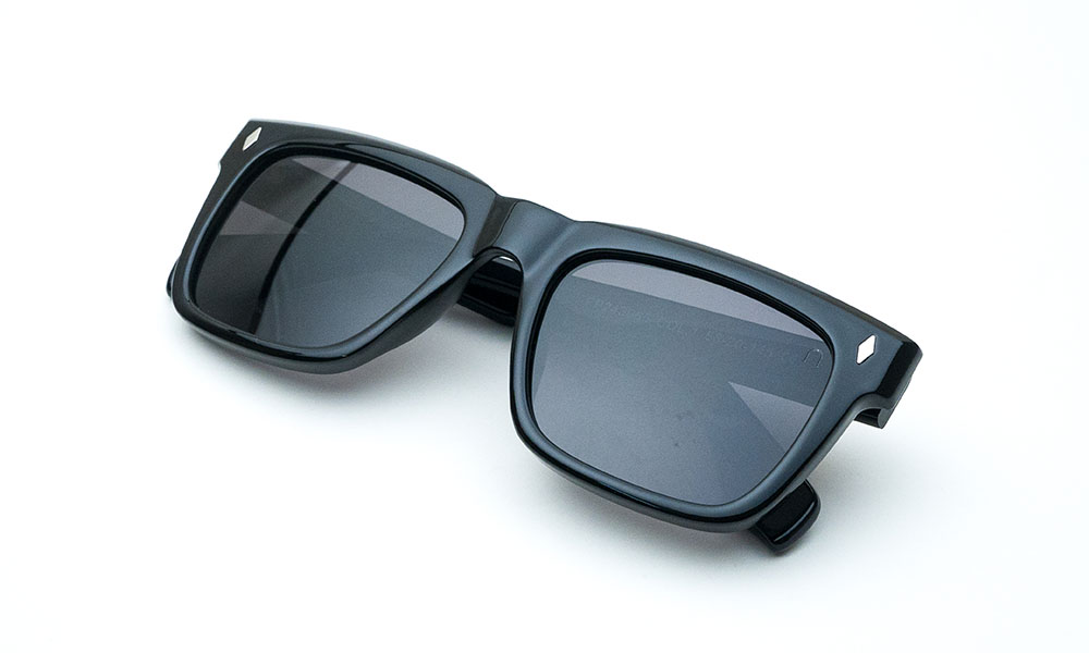 Black Square Polarized Sunglass