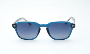 Square Transparent Blue Sunglass