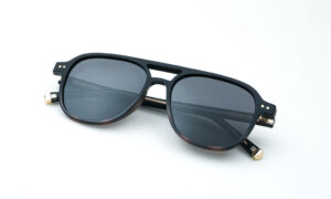 Black Printed Mix Double Bar