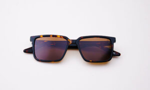 Ross Abstract Brown Sunglasses
