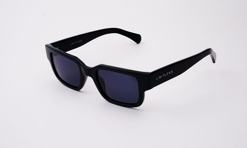 Theo Black Polarized Sunglasses