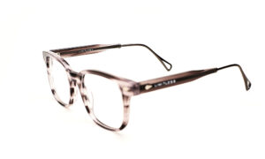 Black Printed Square Eyeglass