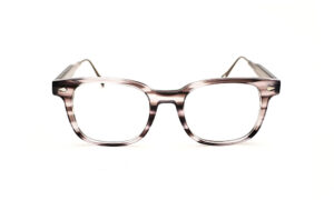 Black Printed Square Eyeglass