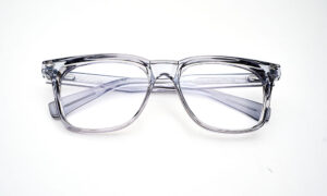 Transparent Grey Square Frame