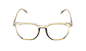 Transparent Olive Optical Frame