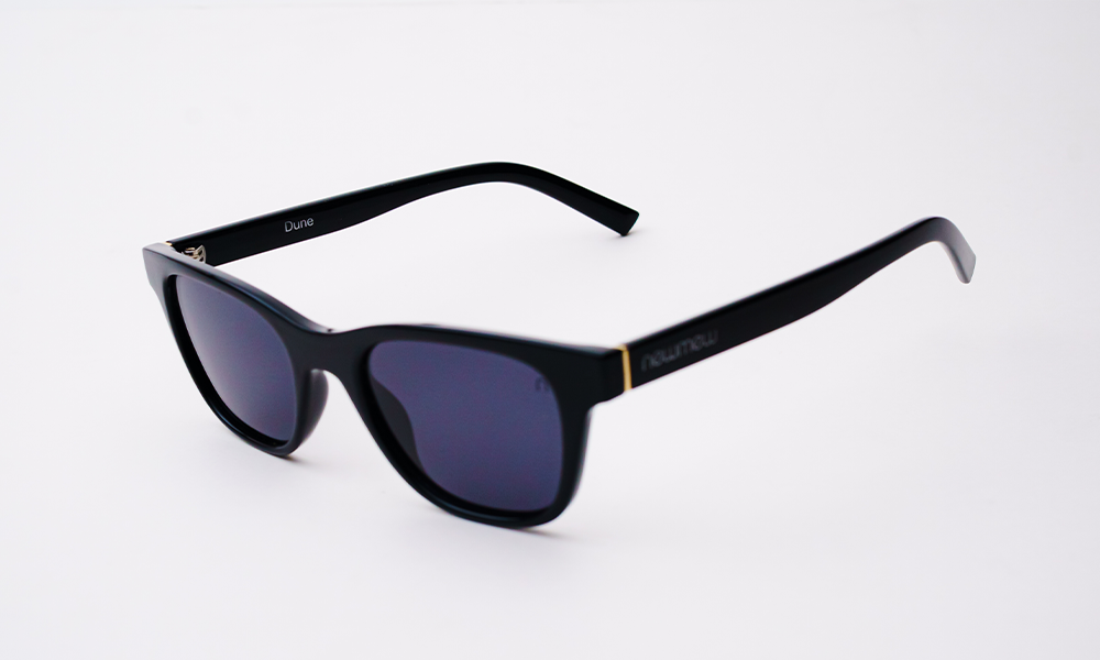 Dune Black Polarized Sunglass