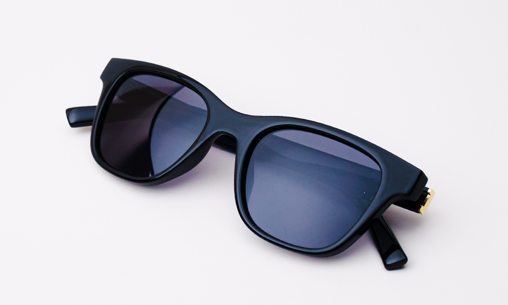 Dune Black Polarized Sunglass