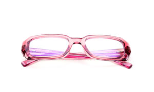 Transparent Pink Optical Frame