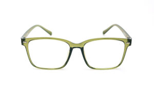 Transparent Green Optical Frame