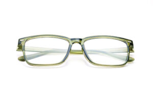 Transparent Green Optical Frame