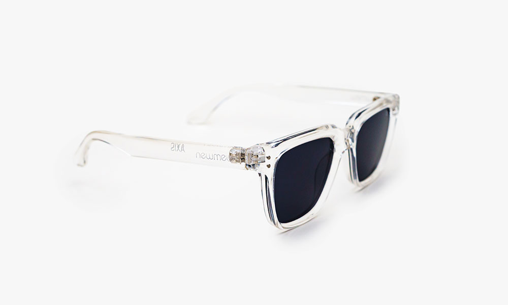 Axis Transparent White Polarized