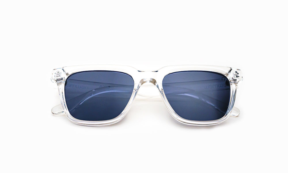 Axis Transparent White Polarized