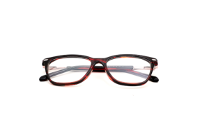 Red Black Print Eyeglass