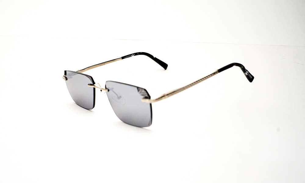 Rimless Silver Mercury Sunglass