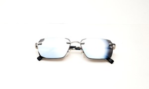 Rimless Silver Mercury Sunglass