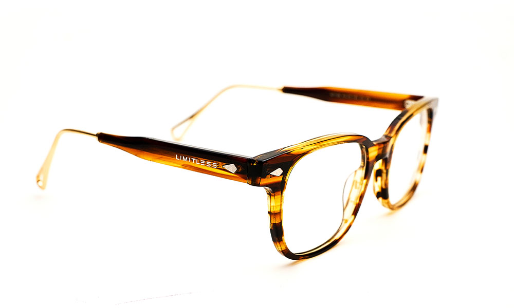 Limitless Yellow Printed Eyeglass