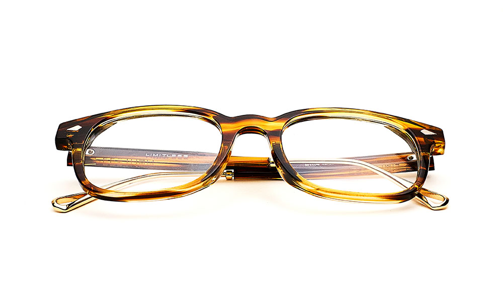 Limitless Yellow Printed Eyeglass