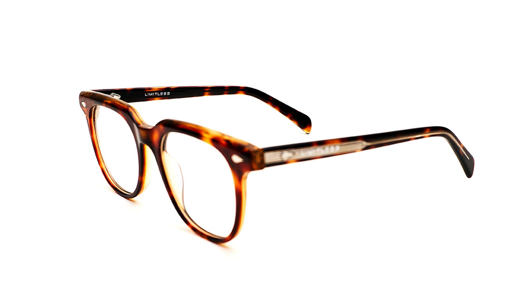 Limitless Printed Brown Eyeglass